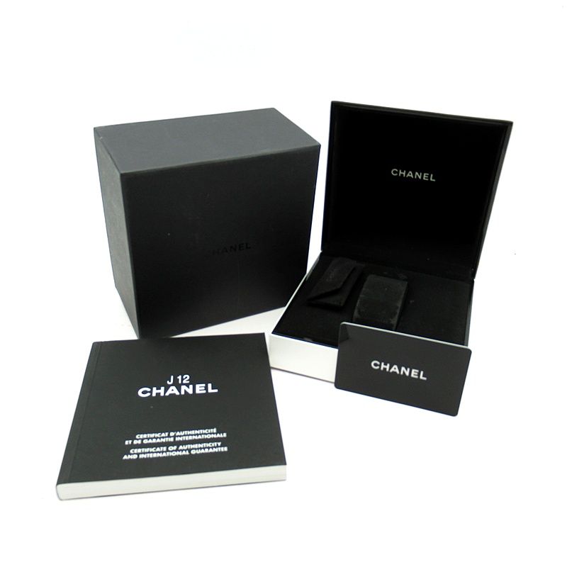 Chanel Watch 38 mm Diamond Auto Depth Box Ceramic White Polished — view 6