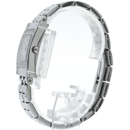 Hermes Watch Diamond Bezel Box SS Silver Polished Finished — view 3