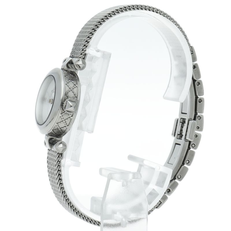 Gucci Diamantissima Watch Diamond Shell 141.5 Box SS White Specification — view 3
