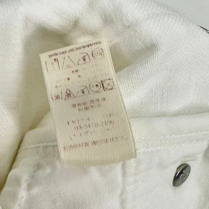 Louis Vuitton Denim Skirt White 36 — view 8