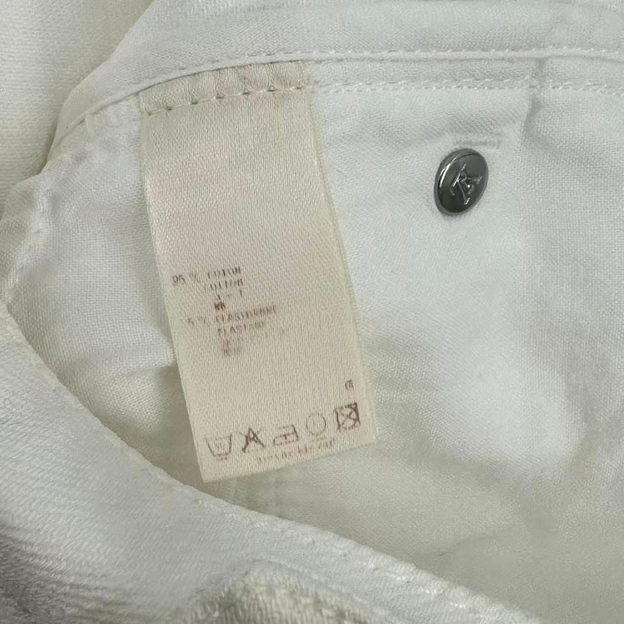 Louis Vuitton Denim Skirt White 36 — view 7
