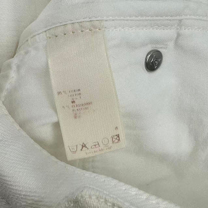Louis Vuitton Denim Skirt White 36 — view 7
