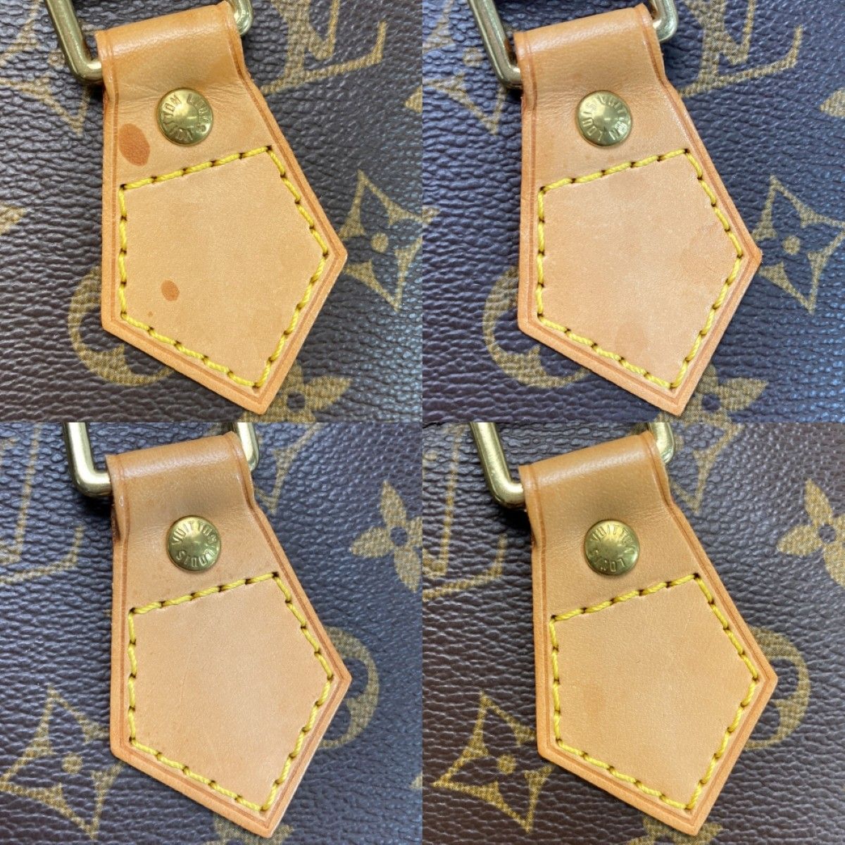 Louis Vuitton Monogram Alma Handbag Padlock — view 9
