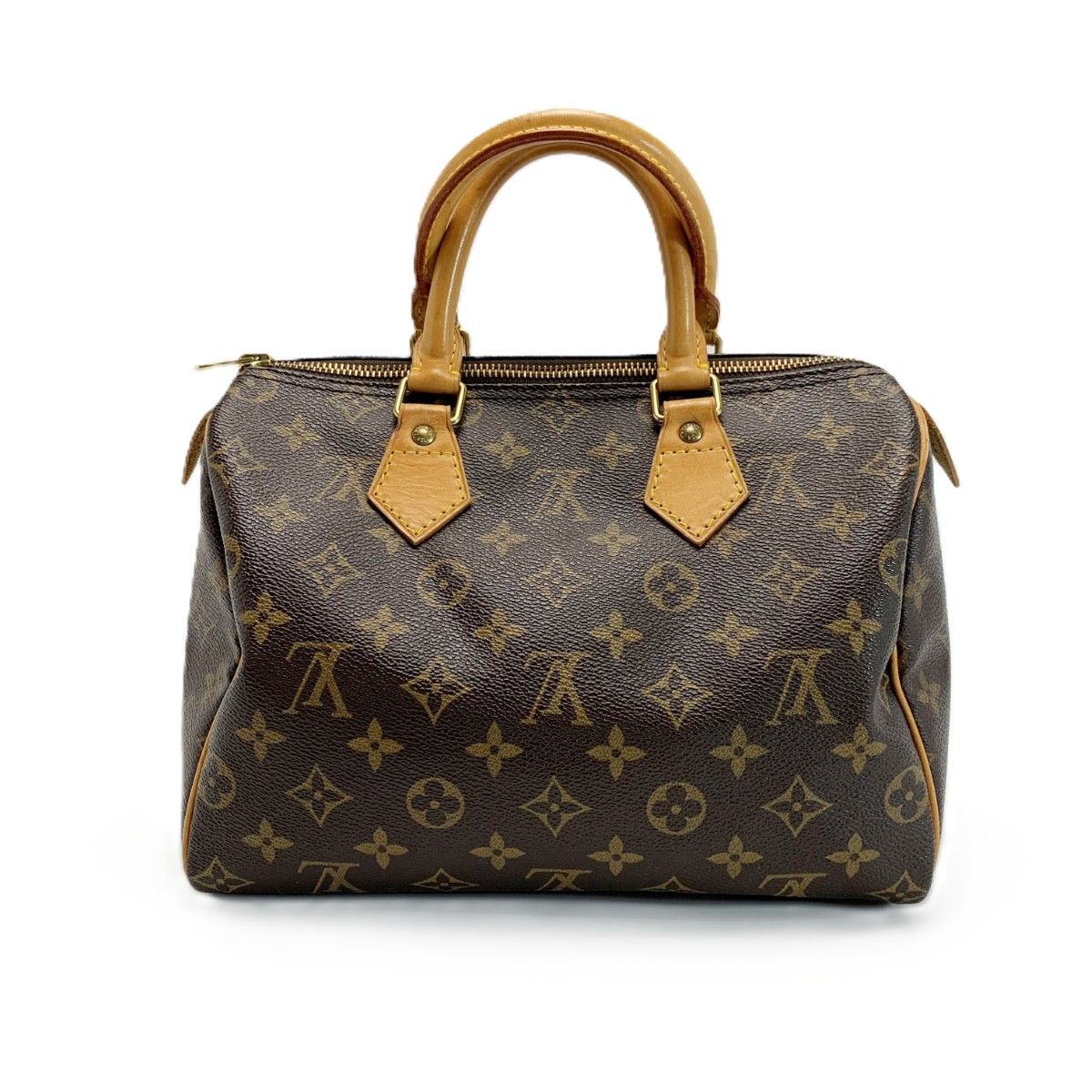 Louis Vuitton Monogram Speedy 25 Brown Mini Boston