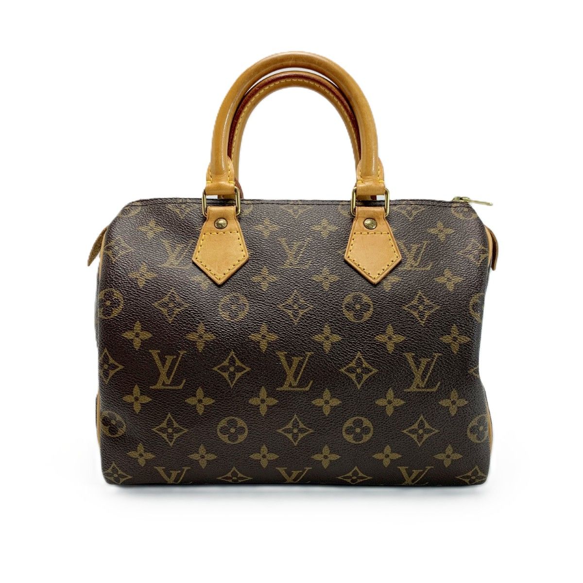 Louis Vuitton Monogram Speedy 25 Brown Mini Boston — view 2