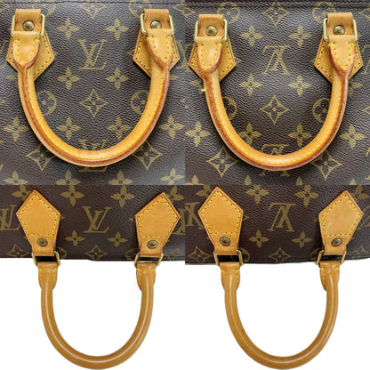 Louis Vuitton Monogram Speedy 25 Brown Mini Boston — view 8