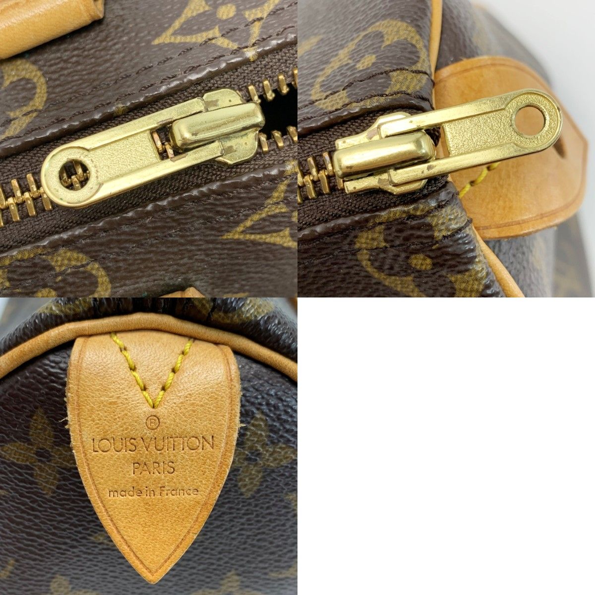 Louis Vuitton Monogram Speedy 25 Brown Mini Boston — view 9