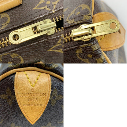 Louis Vuitton Monogram Speedy 25 Brown Mini Boston — view 9