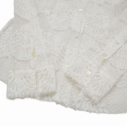 Dolce & Gabbana Blouse 38 Lace Long Sleeve Shirt — view 5