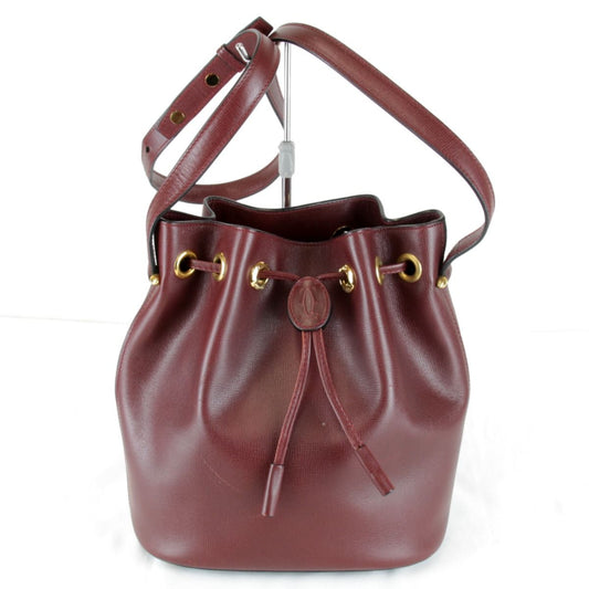 Cartier Shoulder Bag Leather