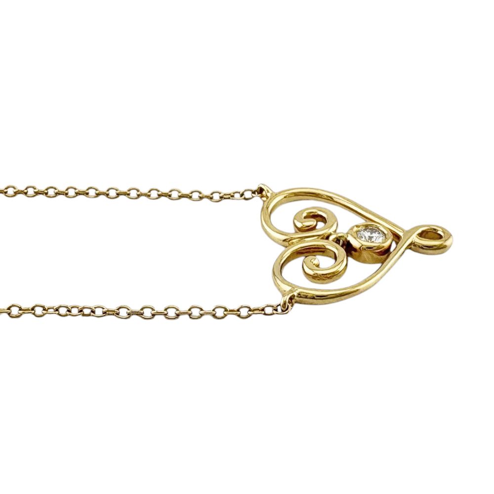 Tiffany & Co Venice Goldoni Necklace 18k Gold Diamond — view 4