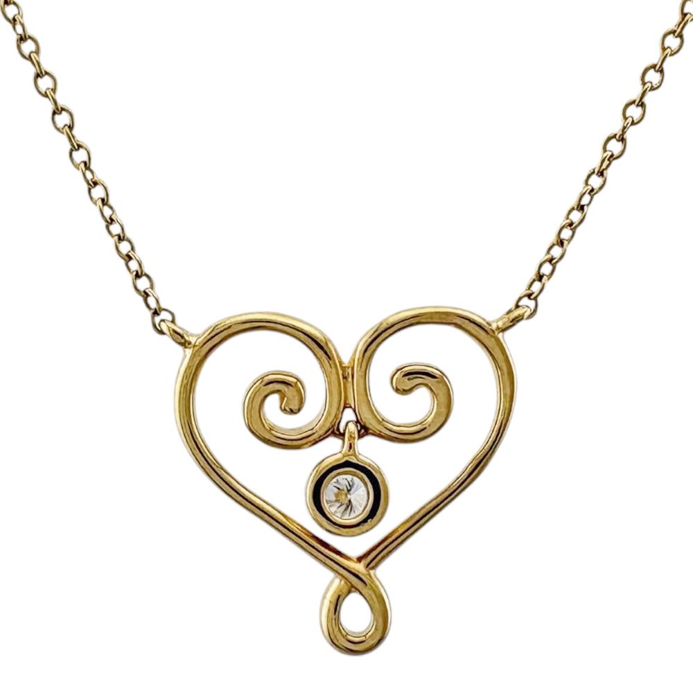 Tiffany & Co Venice Goldoni Necklace 18k Gold Diamond — view 3