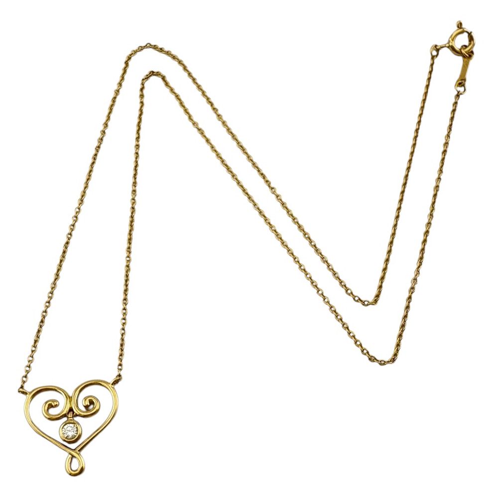 Tiffany & Co Venice Goldoni Necklace 18k Gold Diamond — view 7