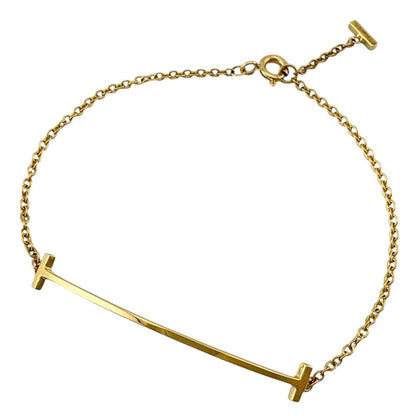 Tiffany & Co T Smile Bracelet 18k Gold