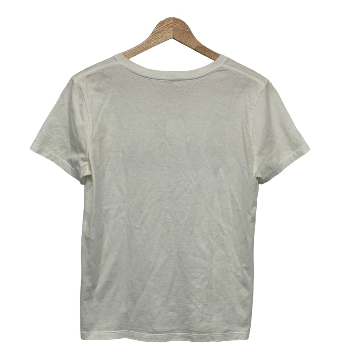 Celine Short Sleeve T-Shirt S White Crew — view 2