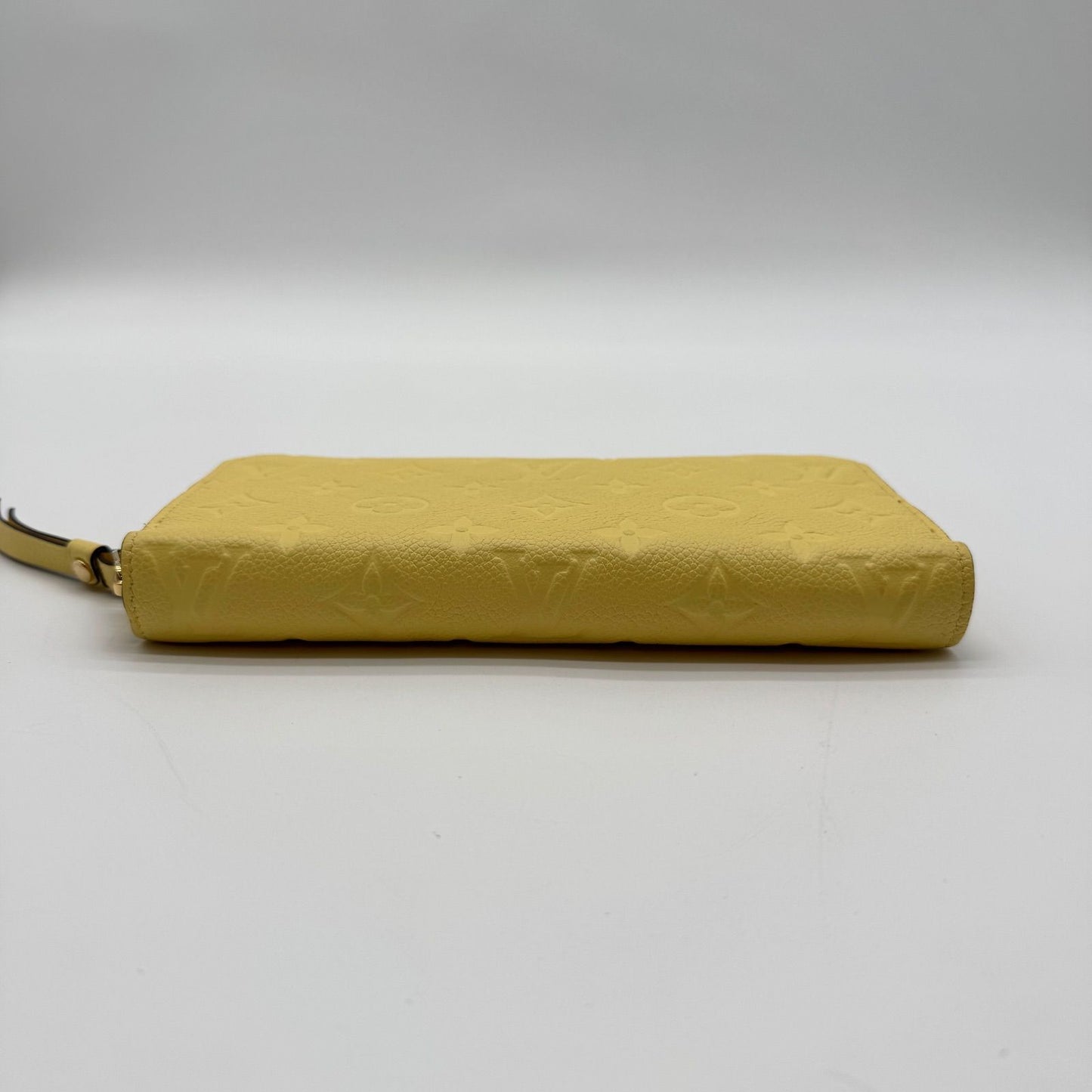 Louis Vuitton Wallet Zippy Empreinte Leather Monogram Yellow — view 6