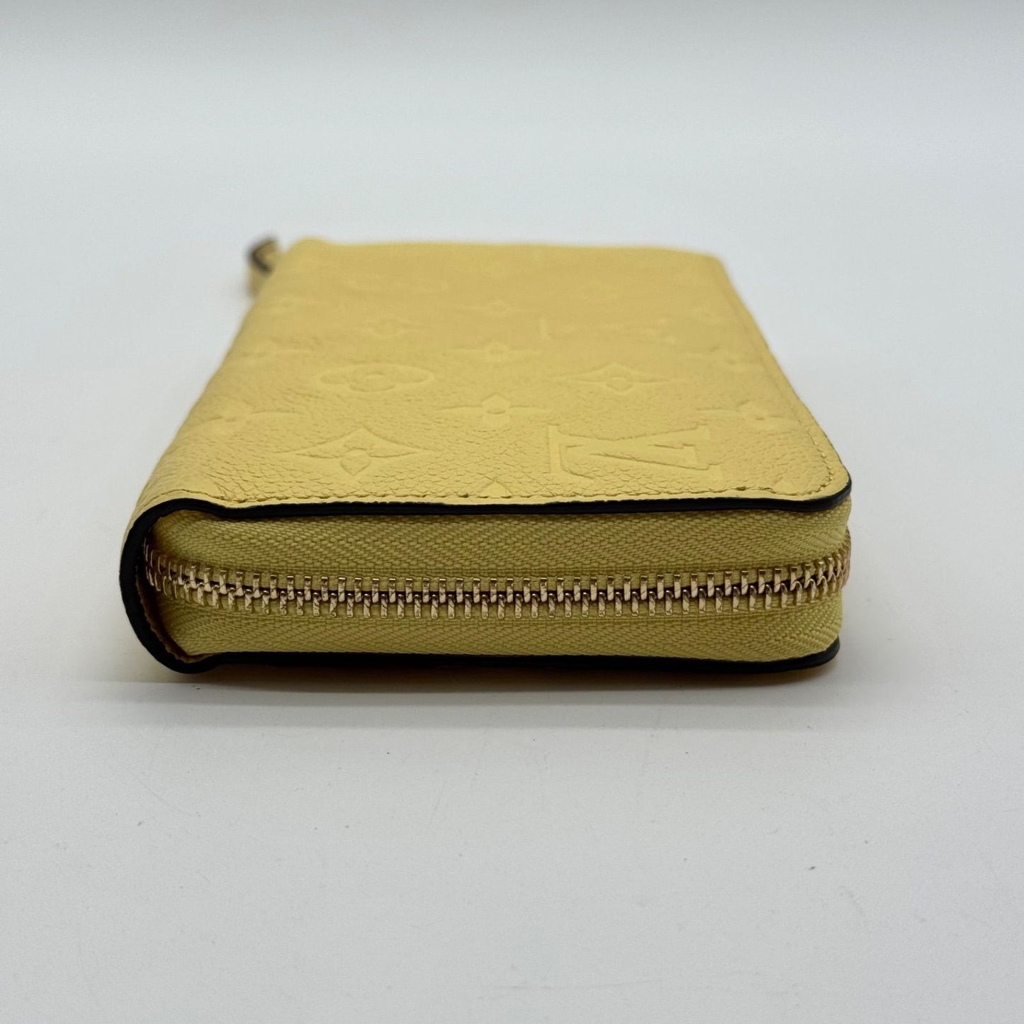 Louis Vuitton Wallet Zippy Empreinte Leather Monogram Yellow — view 3