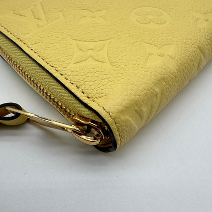 Louis Vuitton Wallet Zippy Empreinte Leather Monogram Yellow — view 7