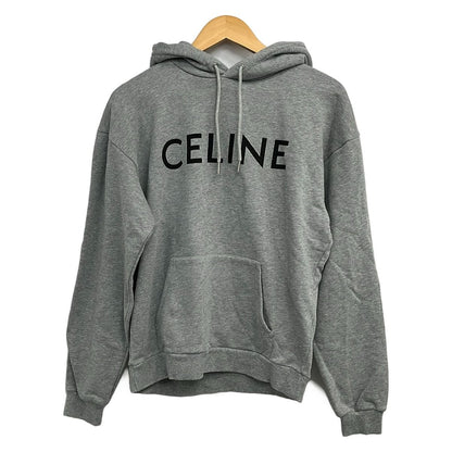 Celine Hoodie S Gray Long Sleeve Pullover
