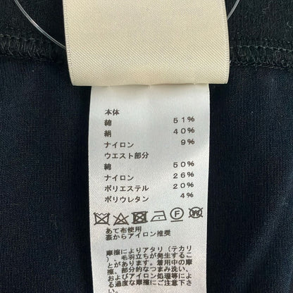 Hermes Pants 38 M Black Full Length Waist Togo — view 4