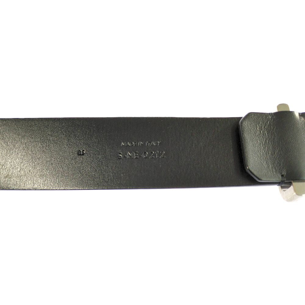 Celine Logo Print Wide Belt Black — view 4