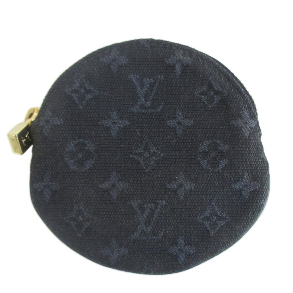 Louis Vuitton Monogram Mini Porte-Monnaie Long Coin Purse Canvas Round — view 2