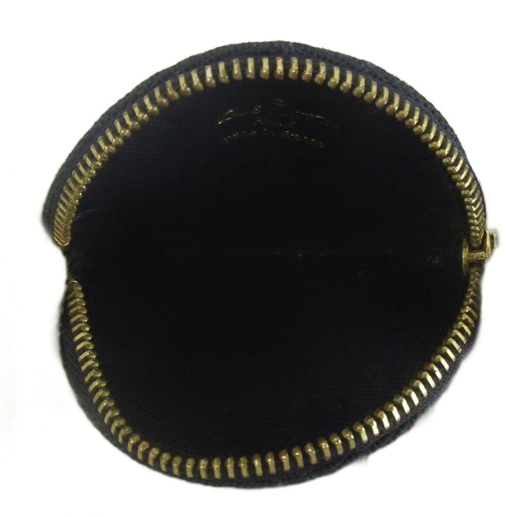 Louis Vuitton Monogram Mini Porte-Monnaie Long Coin Purse Canvas Round — view 3