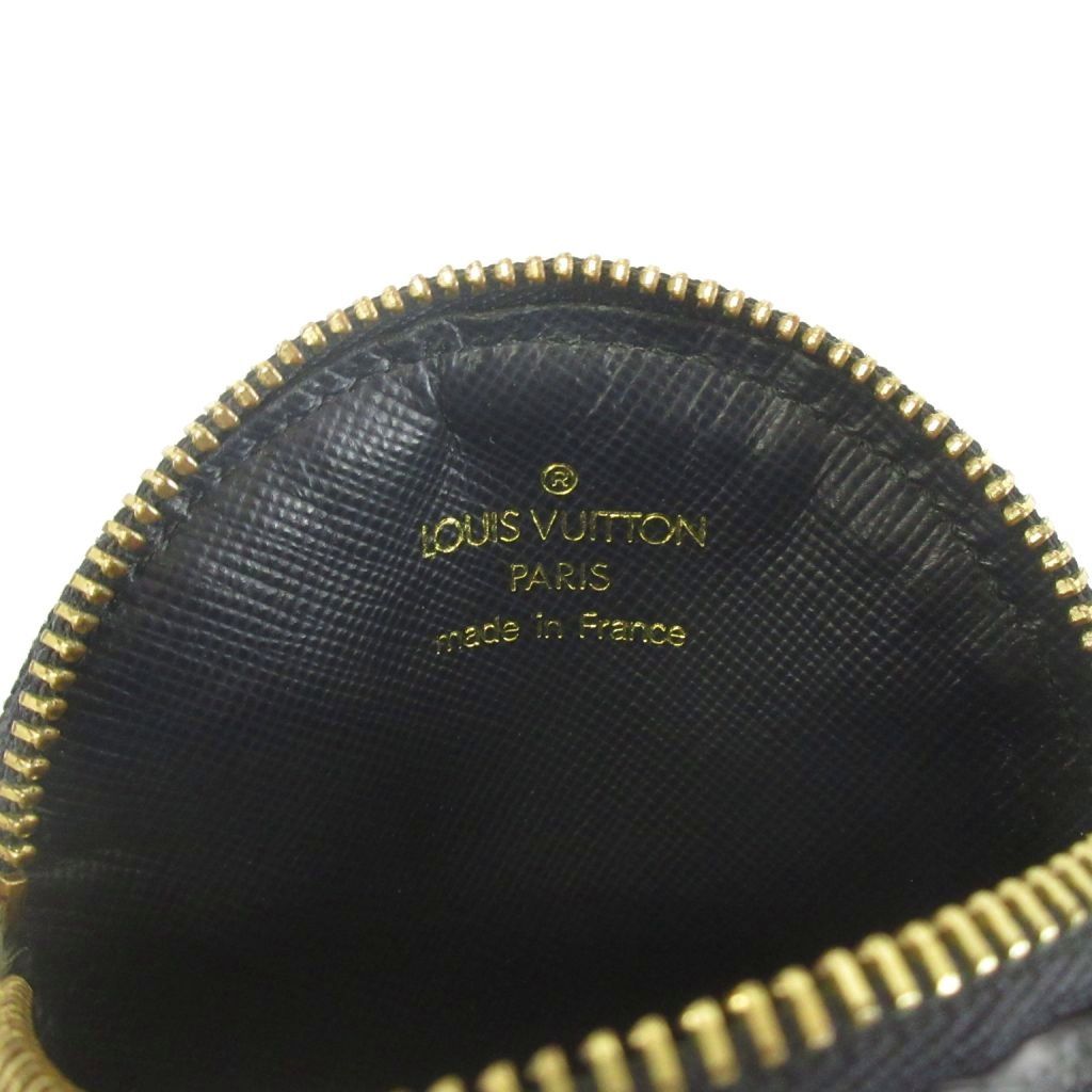 Louis Vuitton Monogram Mini Porte-Monnaie Long Coin Purse Canvas Round — view 4