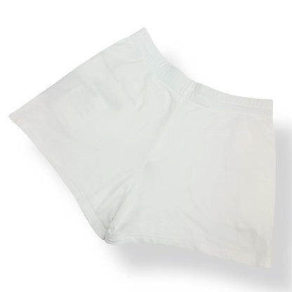 Moncler Shorts with Palm Tree Embroidery Patch White — view 2
