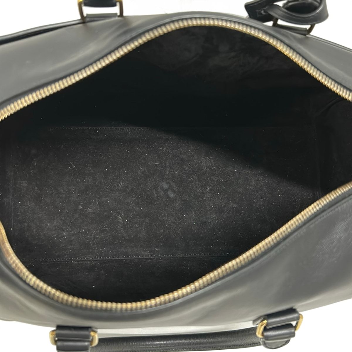 Saint Laurent Paris Handbag Duffle 6 Black Leather — view 7