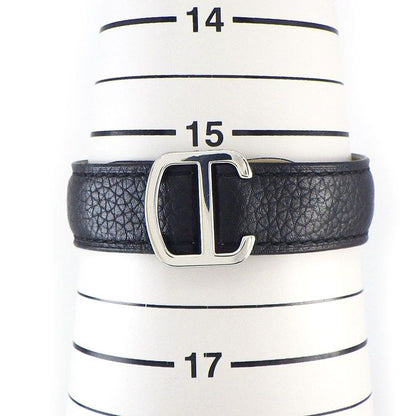 Cartier Watch Tank Solo SM Rectangular Silver Dial man Index Black Cowhide SS — view 9