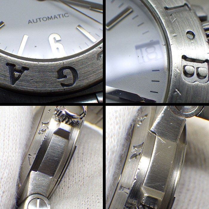 Bvlgari Watch Diagono White Dial Date SS Automatic Winding — view 7