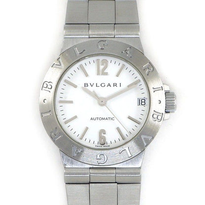 Bvlgari Watch Diagono White Dial Date SS Automatic Winding
