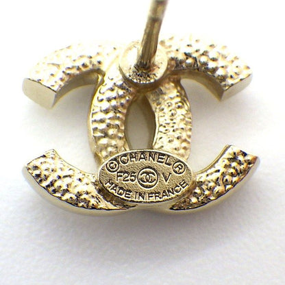 Chanel Earrings CC Logo Rhinestone — view 3