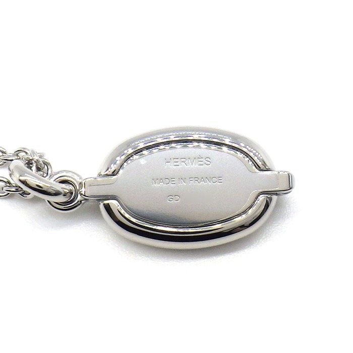 Hermes Necklace Mini Maillon PM Cles Mulacquer Metal — view 5