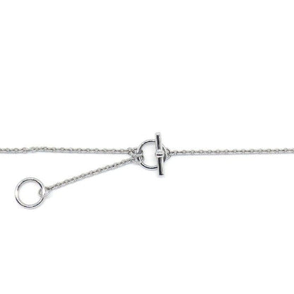 Hermes Necklace Mini Maillon PM Rosecanda Lacquer Metal — view 4