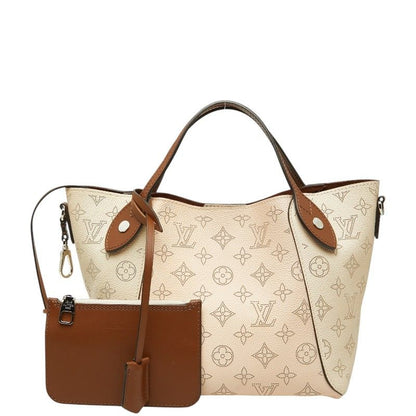 Louis Vuitton Monogram Mahina PM 2-Way Shoulder Bag Beige — view 8