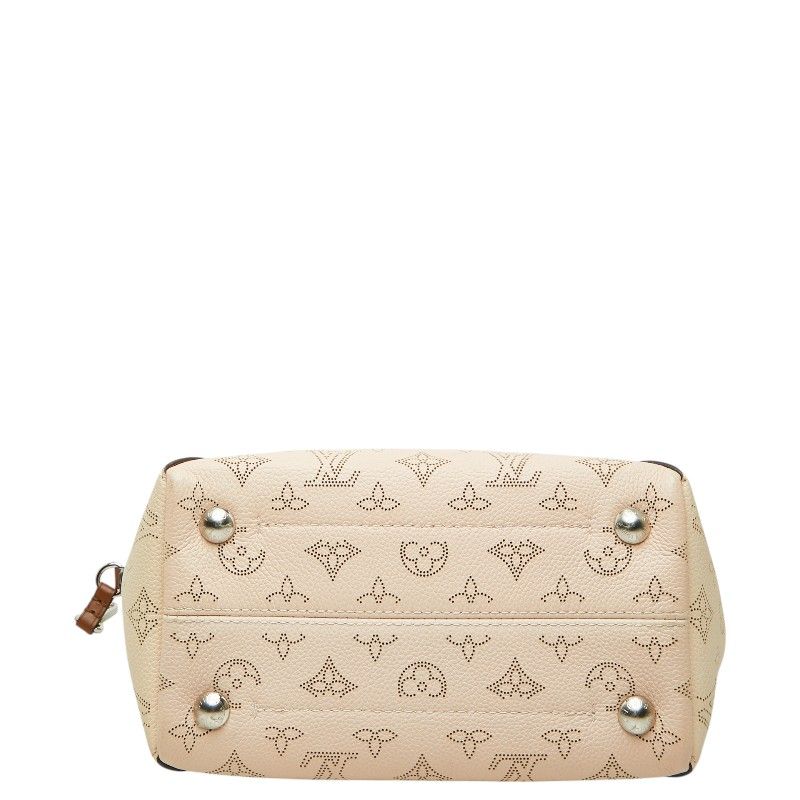 Louis Vuitton Monogram Mahina PM 2-Way Shoulder Bag Beige — view 3