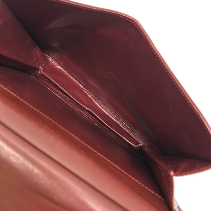 Cartier Shoulder Bag Must Line Bordeaux Gold Leather — view 7