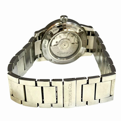 Tiffany & Co Atlas Dome Watch SS Automatic Winding White Dial — view 6