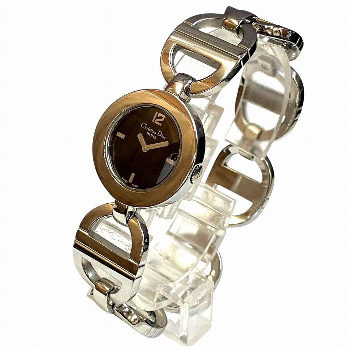 Dior Maris Watch SS Quartz Black Dial — view 2