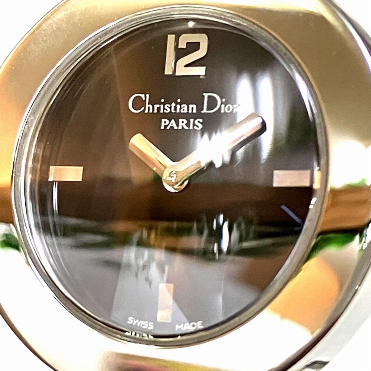 Dior Maris Watch SS Quartz Black Dial — view 4