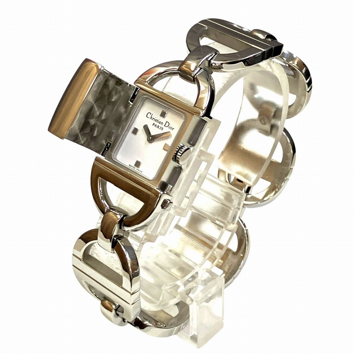 Dior Pandiola Watch SS Quartz White Dial — view 2