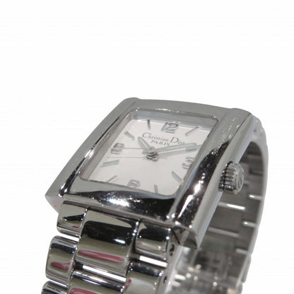 Dior Riva Watch SS Quartz Silver Dial — view 4