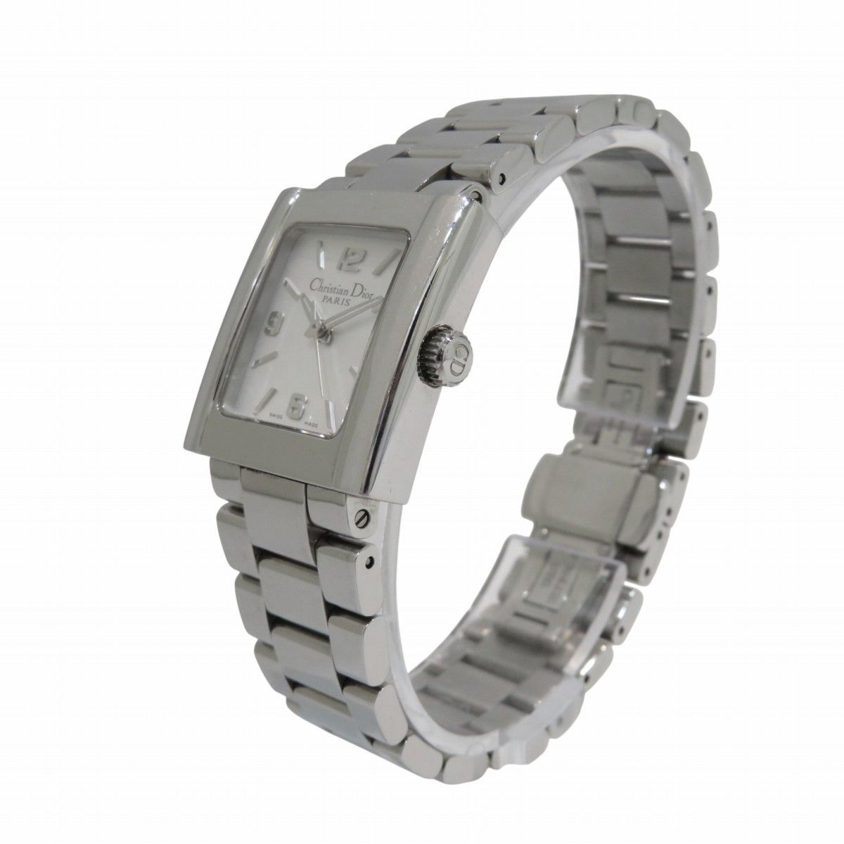 Dior Riva Watch SS Quartz Silver Dial — view 2
