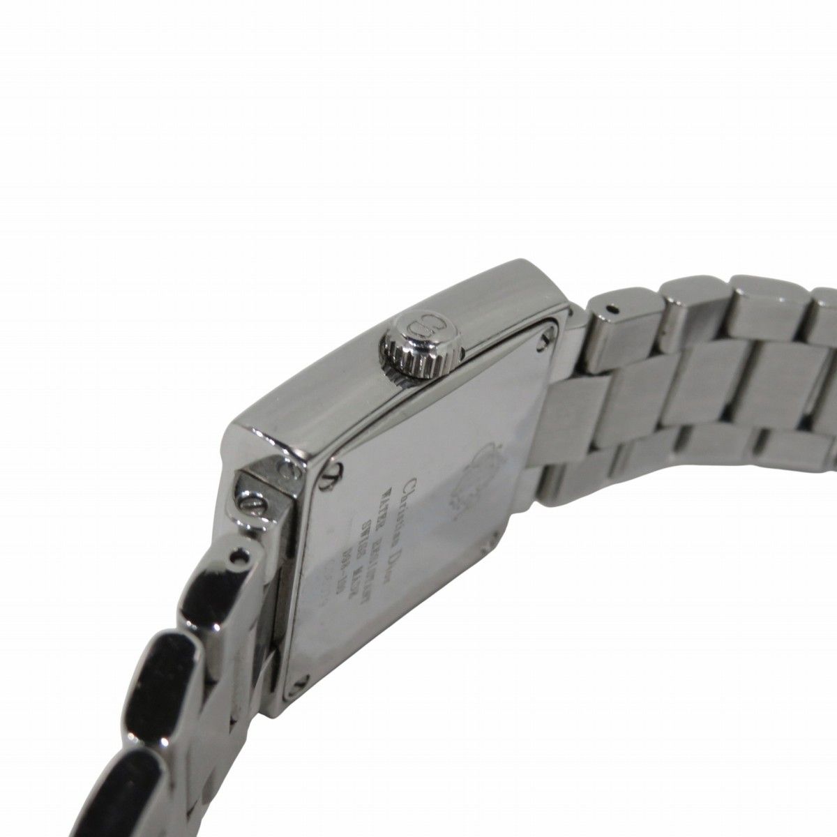 Dior Riva Watch SS Quartz Silver Dial — view 7