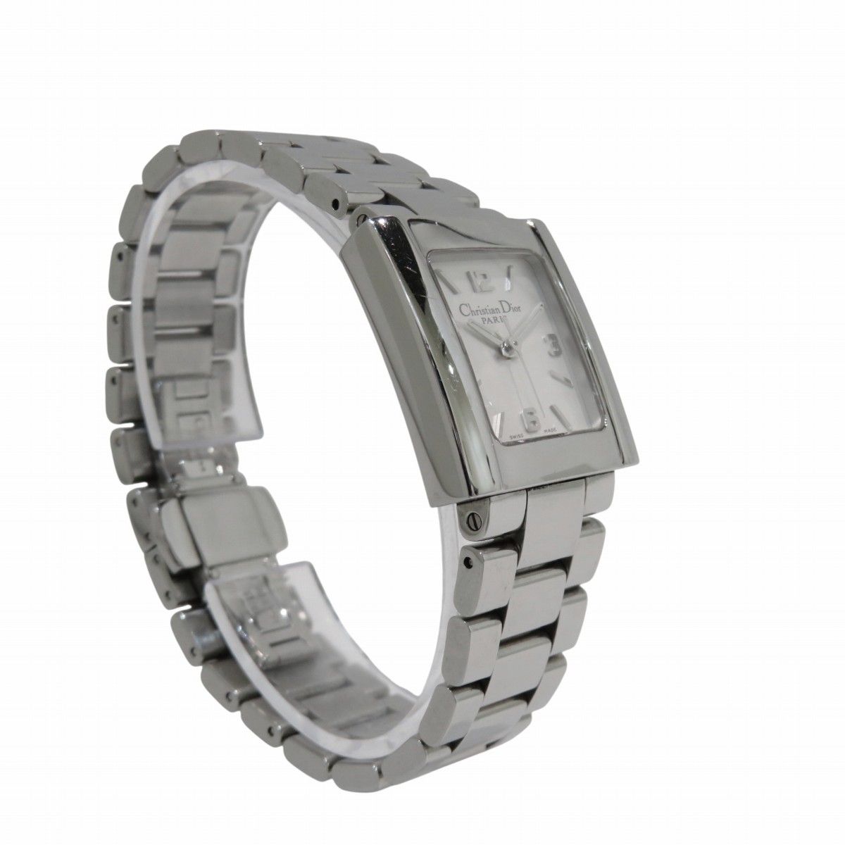 Dior Riva Watch SS Quartz Silver Dial — view 3