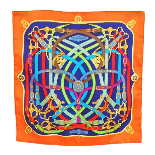 Hermes Cavalcadour Voltigeur Carre 42 Petit Scarf