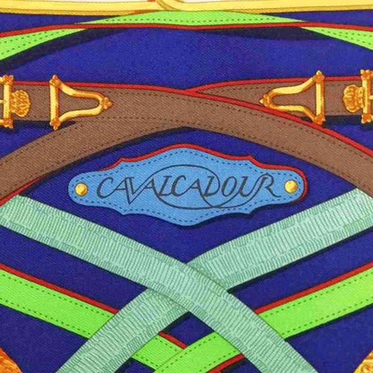 Hermes Cavalcadour Voltigeur Carre 42 Petit Scarf — view 5