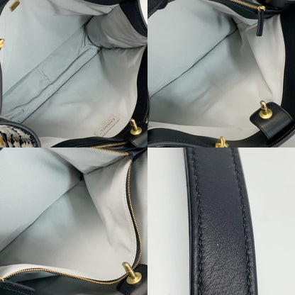 Chanel Tote Tweed Totes Black — view 4